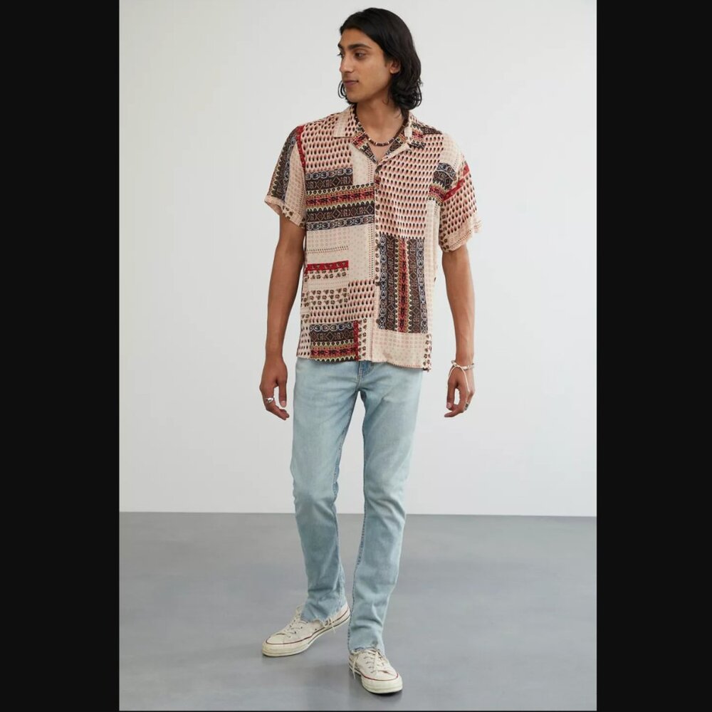 BDG Skinny Stretch Cotton Elastine Lycra Vintage Denim Jeans men 36/34